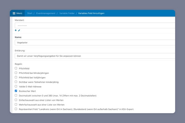 Titelbild für Beitrag: Individuelle Teilnehmerdaten für maßgeschneiderte Veranstaltungen erfassen
