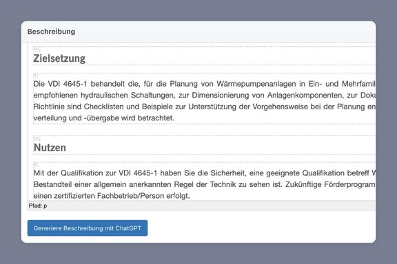 Titelbild: Blog-Post Event-Beschreibungen mit ChatGPT erstellen